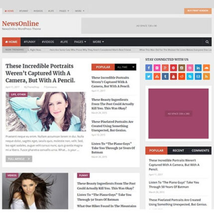 Themify Agency WordPress Theme