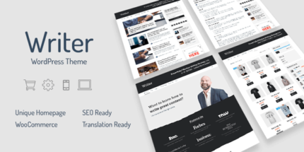 MyThemeShop Writer WordPress Theme