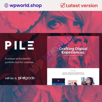 PILE – An Uncoventional WordPress Portfolio Theme