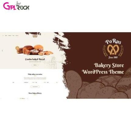 Porus Bakery Store WordPress Theme