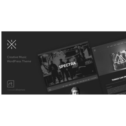 Spectra – Music Theme for WordPress
